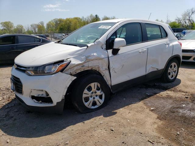 CHEVROLET TRAX LS 2018 with VIN 3GNCJKSB9JL416726 - Photo from auction