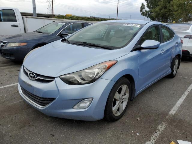 HYUNDAI ELANTRA GL 2012 with VIN KMHDH4AEXCU460917 - Photo from auction