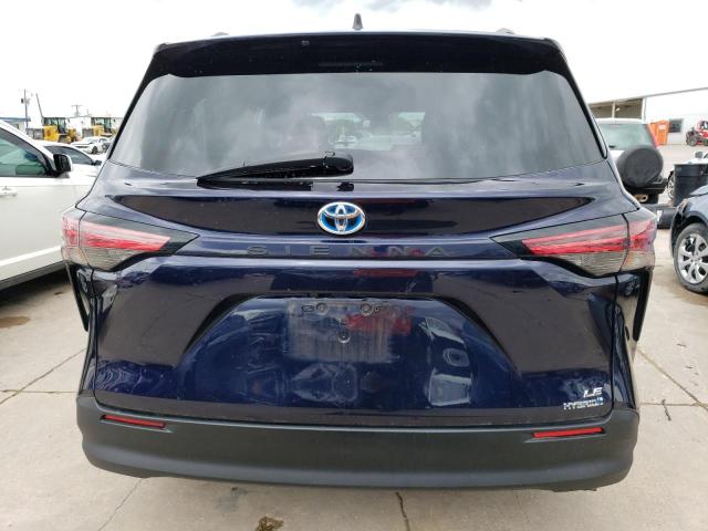 Photo 6 from auction – 2021 TOYOTA SIENNA LE with VIN 5TDKRKEC3MS009615