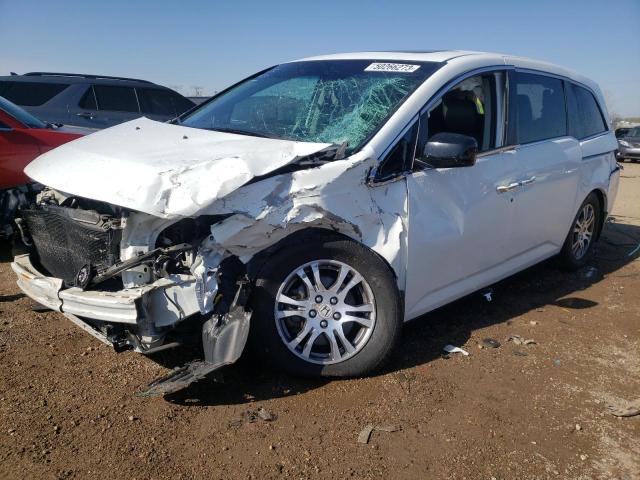 HONDA ODYSSEY EX 2012 with VIN 5FNRL5H67CB016190 - Photo from auction