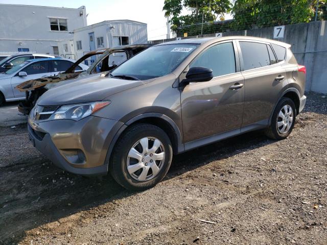 TOYOTA RAV4 LE 2015 with VIN 2T3BFREV1FW332551 - Photo from auction