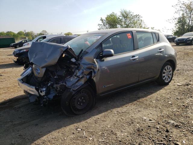 NISSAN LEAF S 2015 with VIN 1N4AZ0CP0FC317504 - Photo from auction