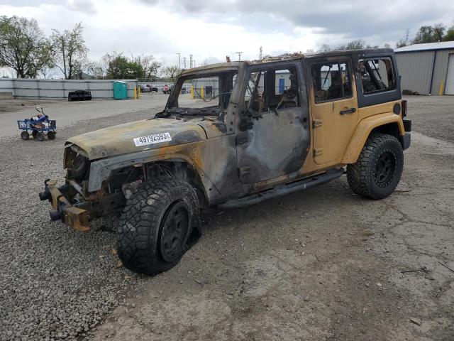 JEEP WRANGLER U 2014 with VIN 1C4BJWDG0EL195877 - Photo from auction