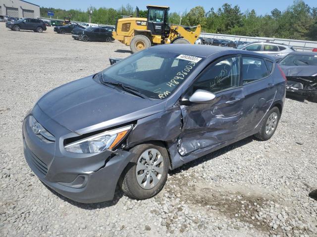HYUNDAI ACCENT SE 2016 with VIN KMHCT5AE1GU263740 - Photo from auction