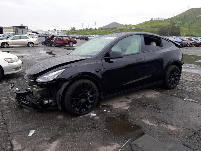 TESLA MODEL Y 2021 مع رقم تعريف المركبة 5YJYGDEE0MF093104 - صورة من المزاد
