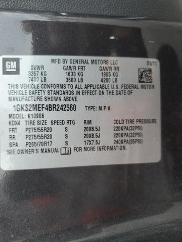 Photo 14 from auction – 2011 GMC YUKON XL D with VIN 1GKS2MEF4BR242560