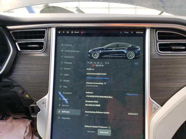 Photo 9 from auction – 2014 TESLA MODEL S with VIN 5YJSA1H19EFP42155