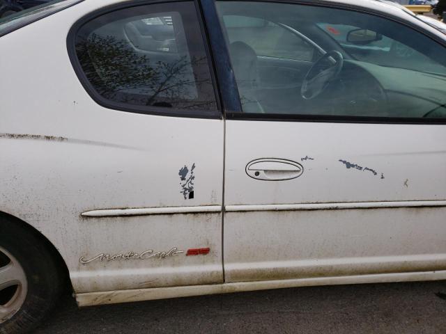 Photo 10 from auction – 2001 CHEVROLET MONTE CARL with VIN 2G1WX15K819128508