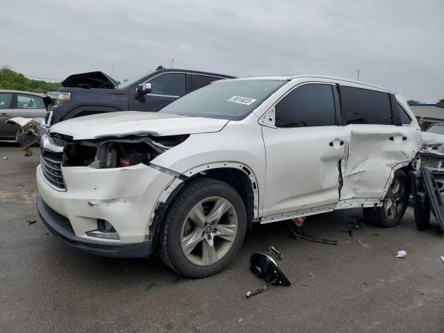 TOYOTA HIGHLANDER 2016 with VIN 5TDDKRFH9GS301953 - Photo from auction