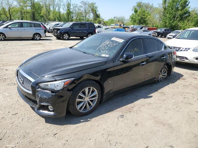 INFINITI Q50 BASE 2015 with VIN JN1BV7AR4FM412250 - Photo from auction