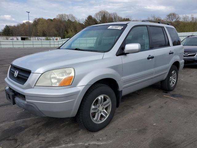 HONDA PILOT EXL 2004 with VIN 2HKYF18534H548526 - Photo from auction