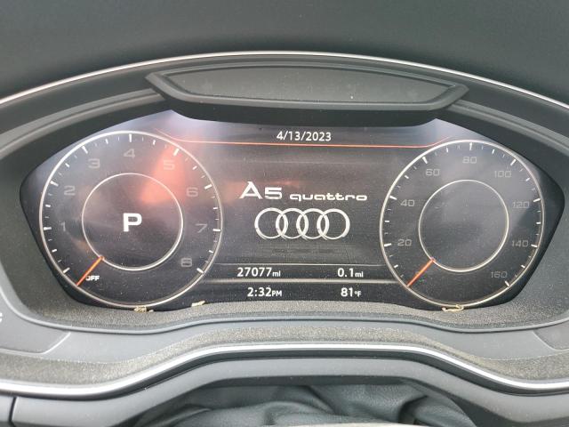 Photo 9 from auction – 2019 AUDI A5 PREMIUM with VIN WAUYNGF54KN007536