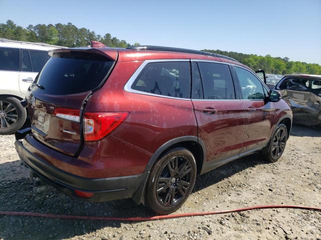 Photo 3 from auction – 2022 HONDA PILOT SE with VIN 5FNYF5H22NB011028