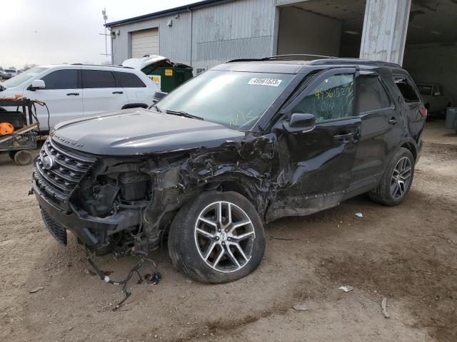 FORD EXPLORER S 2016 with VIN 1FM5K8GT8GGA83804 - Photo from auction