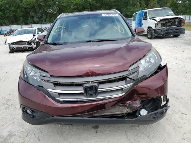 Photo 5 from auction – 2014 HONDA CR-V EXL with VIN 5J6RM3H71EL016481