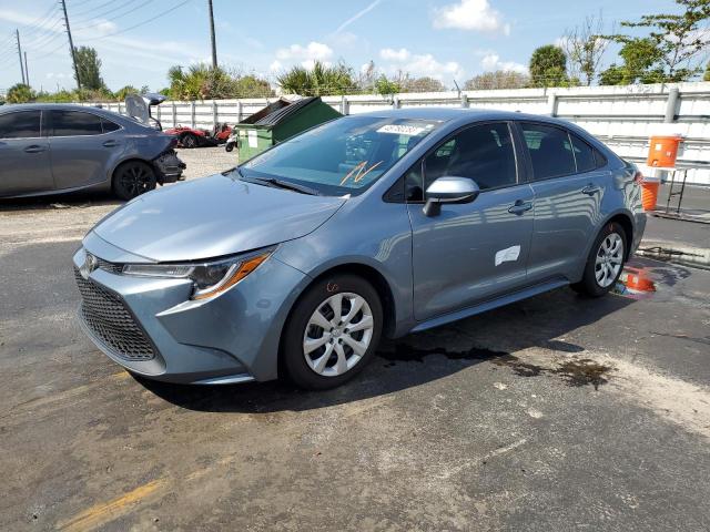 TOYOTA COROLLA LE 2020 with VIN 5YFEPRAE8LP130618 - Photo from auction