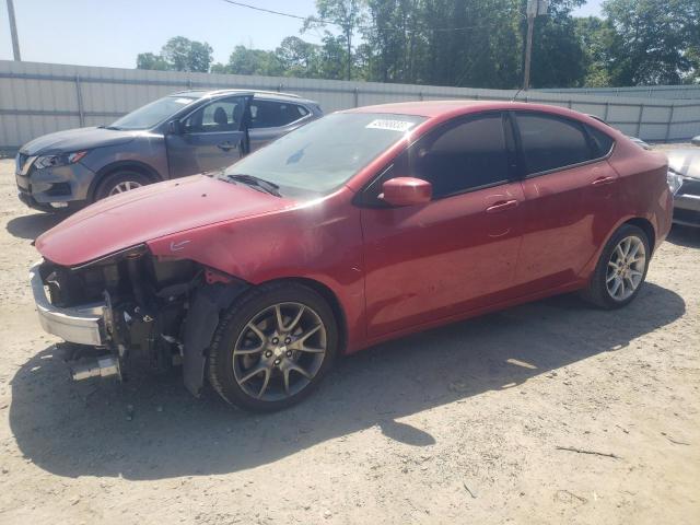 DODGE DART SXT 2013 with VIN 1C3CDFBA0DD107711 - Photo from auction
