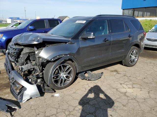 FORD EXPLORER S 2016 with VIN 1FM5K8GT0GGA94439 - Photo from auction