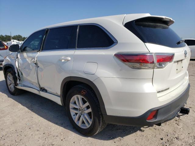 Photo 2 from auction – 2016 TOYOTA HIGHLANDER with VIN 5TDZKRFH0GS183099