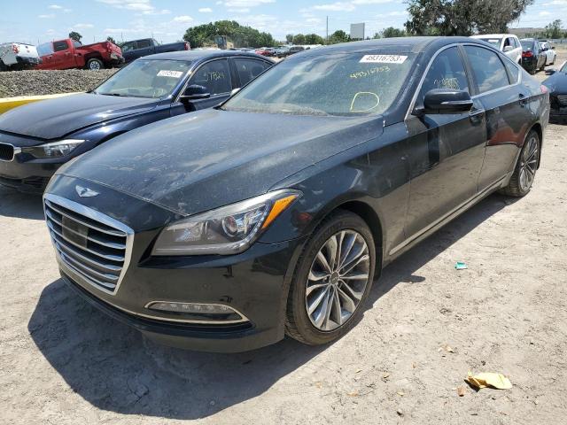 GENESIS G80 BASE 2017 with VIN KMHGN4JE9HU174716 - Photo from auction