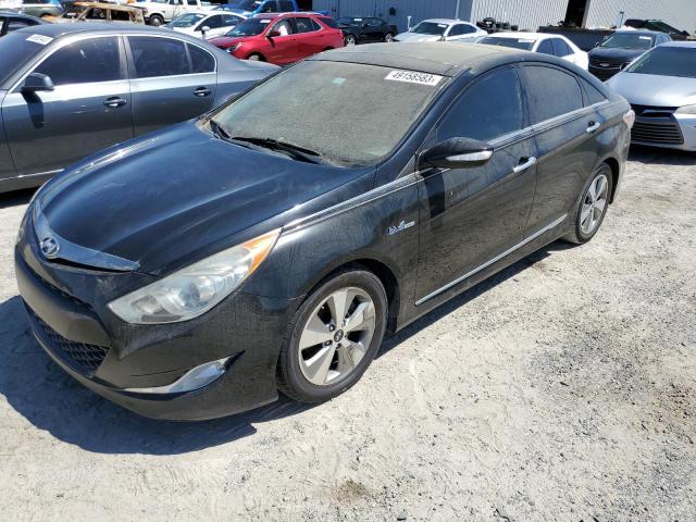 HYUNDAI SONATA HYB 2011 with VIN KMHEC4A48BA006921 - Photo from auction