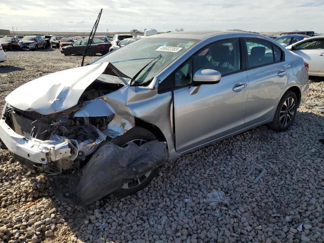 HONDA CIVIC LX 2015 with VIN 19XFB2F86FE019469 - Photo from auction