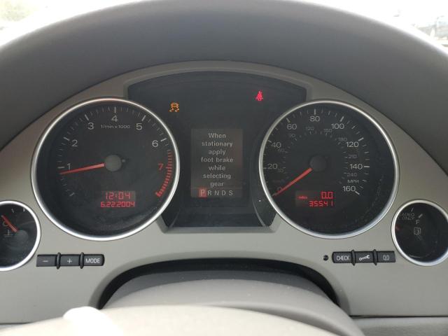 Photo 9 from auction – 2005 AUDI A4 QUATTRO with VIN WAUDT48H35K020830