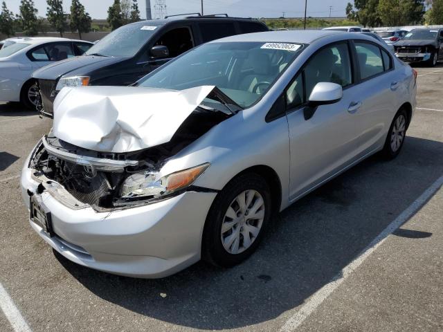 HONDA CIVIC LX 2012 with VIN 19XFB2F54CE350083 - Photo from auction