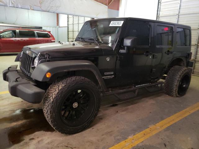 JEEP WRANGLER U 2017 with VIN 1C4BJWDG5HL618196 - Photo from auction