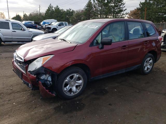 SUBARU FORESTER 2 2015 with VIN JF2SJAAC9FG537598 - Photo from auction