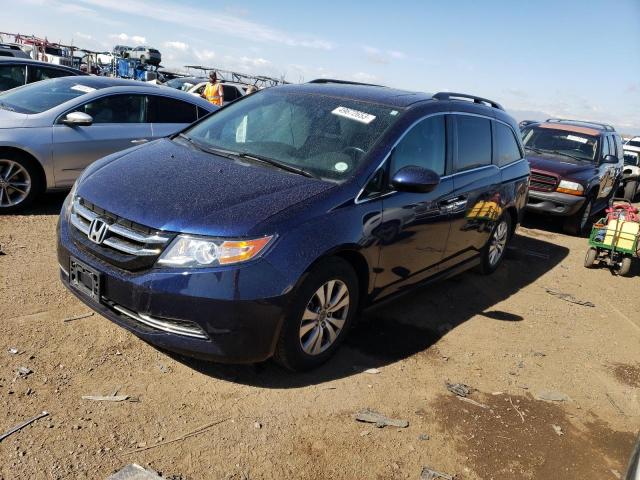 HONDA ODYSSEY EX 2015 with VIN 5FNRL5H68FB035626 - Photo from auction