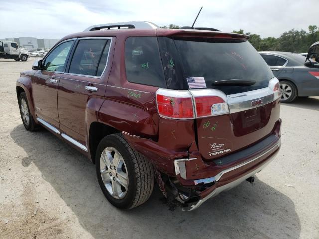 Photo 2 from auction – 2016 GMC TERRAIN DE with VIN 2GKALREK1G6314207