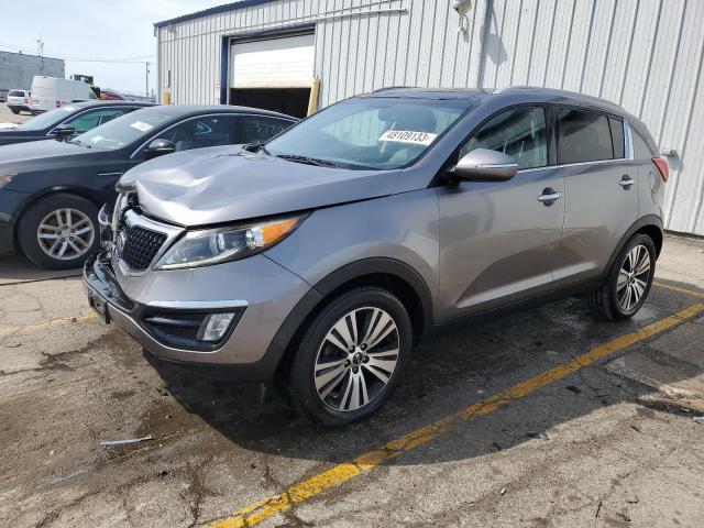 KIA SPORTAGE E 2016 with VIN KNDPC3AC2G7861925 - Photo from auction