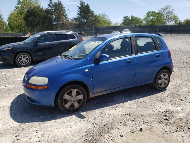 CHEVROLET AVEO BASE 2007 with VIN KL1TD66677B761467 - Photo from auction