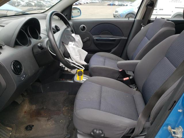 Photo 7 from auction – 2007 CHEVROLET AVEO BASE with VIN KL1TD66647B771583
