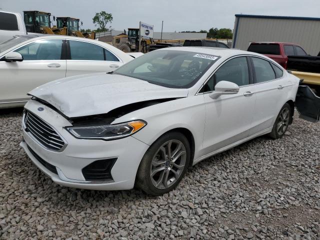 FORD FUSION SEL 2019 with VIN 3FA6P0CD1KR181400 - Photo from auction