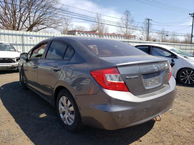 Photo 2 from auction – 2012 HONDA CIVIC LX with VIN 19XFB2F55CE312667