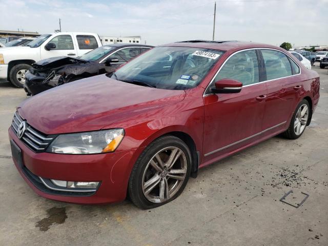 VOLKSWAGEN PASSAT SE 2015 with VIN 1VWBT7A3XFC079019 - Photo from auction