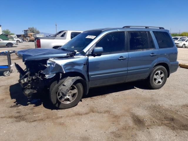 HONDA PILOT EXL 2008 with VIN 5FNYF287X8B007260 - Photo from auction