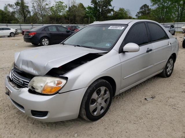 KIA SPECTRA EX 2009 with VIN KNAFE222595655385 - Photo from auction