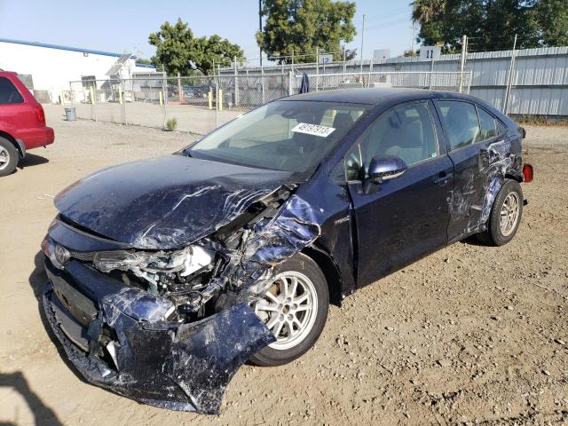 TOYOTA COROLLA LE 2020 with VIN JTDEBRBE9LJ023000 - Photo from auction