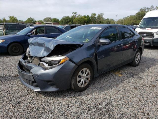 TOYOTA COROLLA L 2014 with VIN 2T1BURHEXEC010727 - Photo from auction