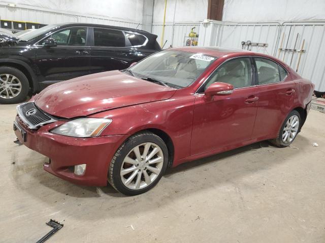 LEXUS IS 250 2010 with VIN JTHCF5C24A5037416 - Photo from auction