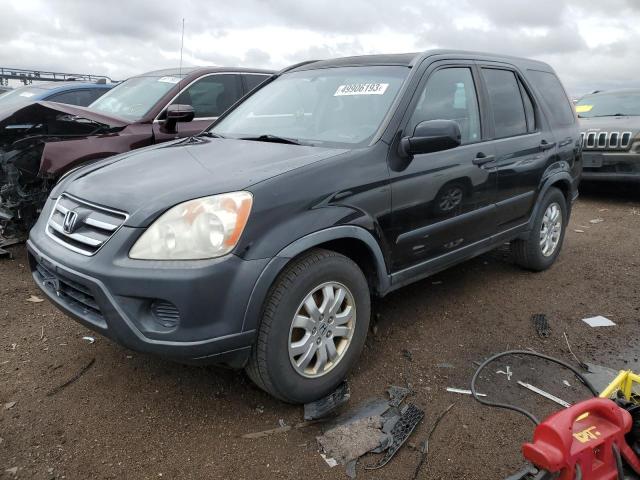 HONDA CR-V EX 2006 with VIN JHLRD778X6C018399 - Photo from auction