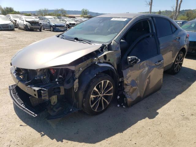 TOYOTA COROLLA L 2017 with VIN 5YFBURHE8HP652397 - Photo from auction