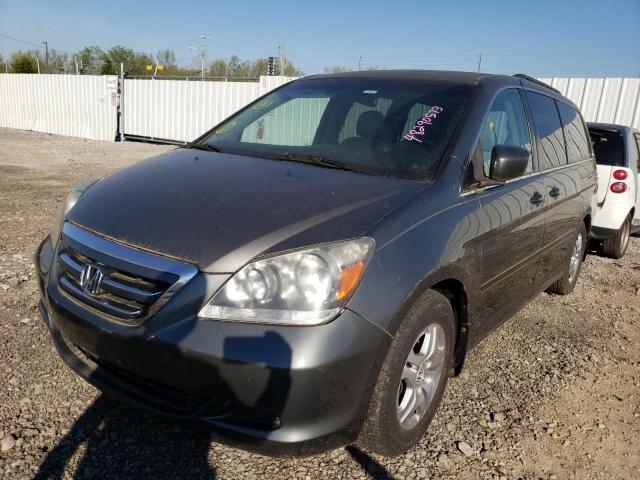 Photo 1 from auction – 2007 HONDA ODYSSEY EX with VIN 5FNRL38617B460286