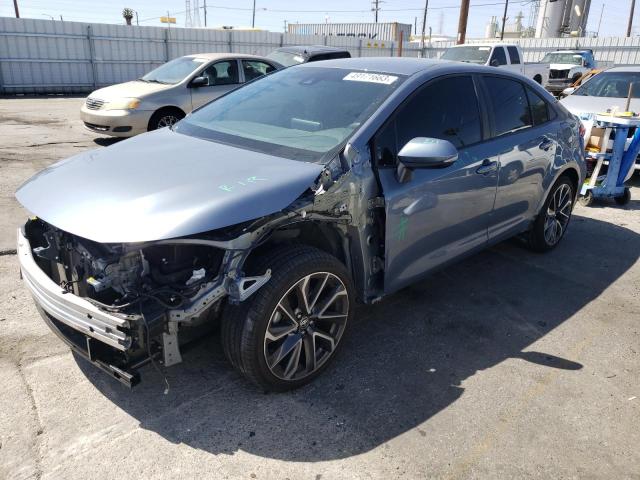TOYOTA COROLLA SE 2020 with VIN 5YFS4RCE0LP057396 - Photo from auction