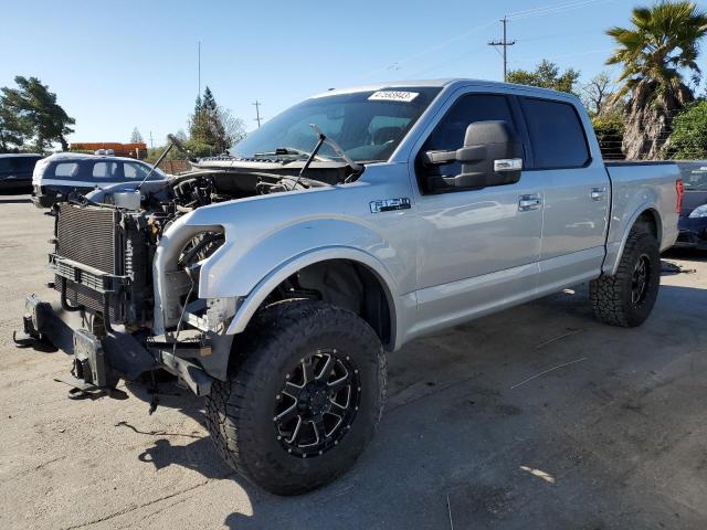 FORD F150 SUPER 2017 with VIN 1FTEW1EF2HKD83317 - Photo from auction