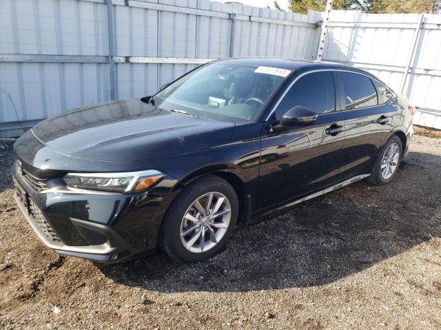 HONDA CIVIC EX 2022 with VIN 2HGFE2F35NH119837 - Photo from auction