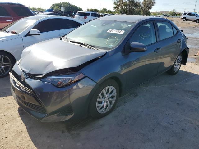 TOYOTA COROLLA L 2018 with VIN 5YFBURHE2JP832190 - Photo from auction